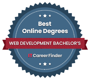 best web development bachelors