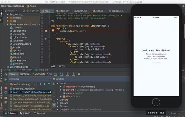 React Native Coding